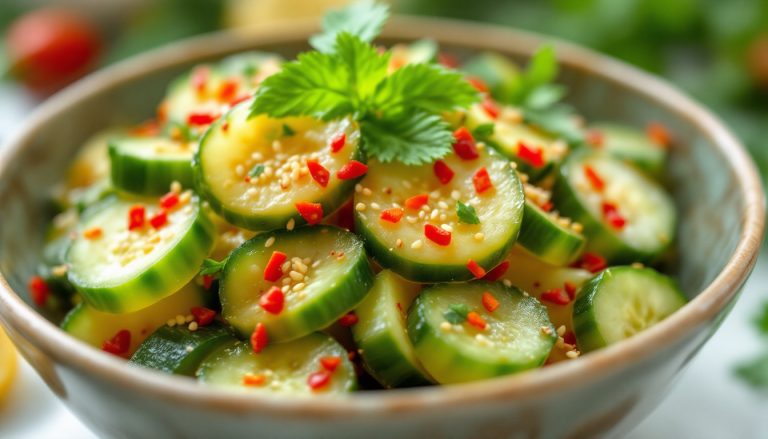 Trop de concombres au jardin ? Cette préparation asiatique les transforme en légumes croquants, relevés et totalement addictifs