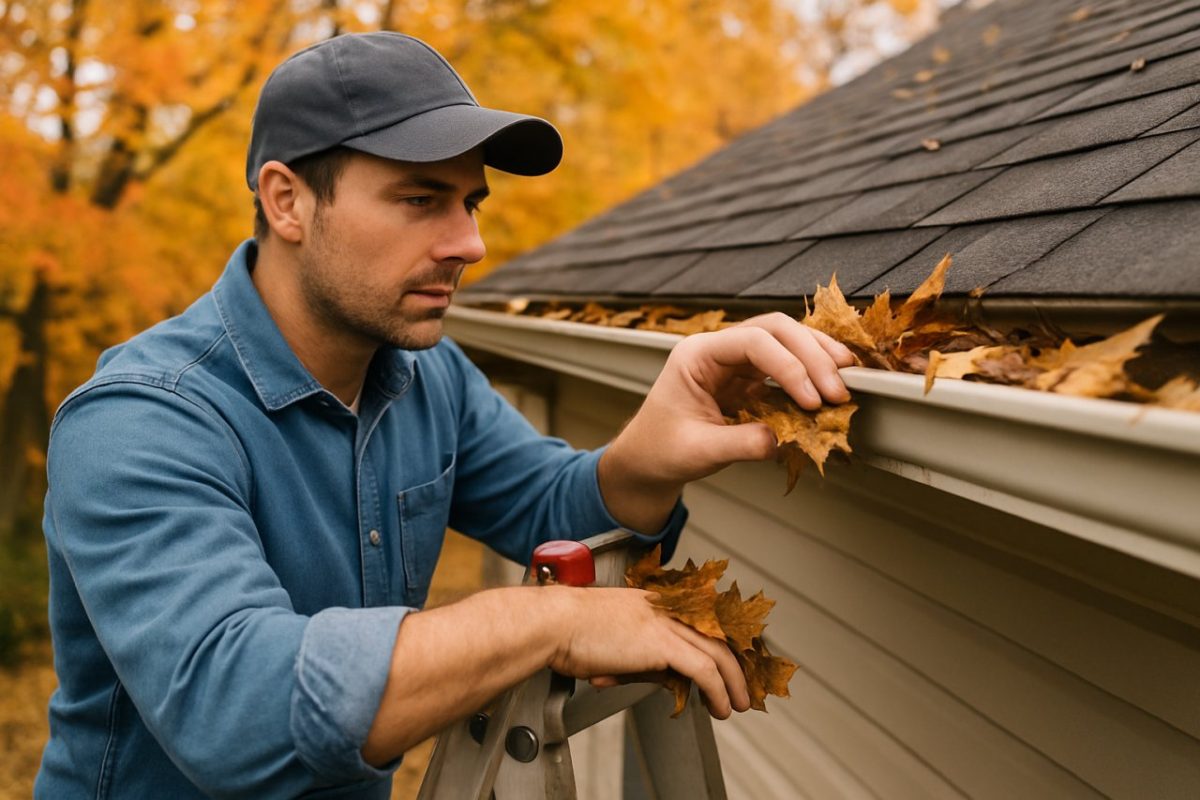 Gouttières : pourquoi fin septembre est le moment idéal pour les vérifier avant les fortes pluies d'automne
