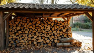 Chauffage au bois : cette astuce pour ranger vos bûches peut améliorer leur séchage avant l'hiver