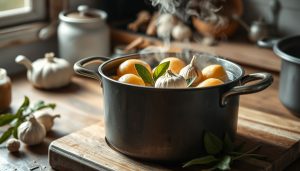 Pommes de terre bouillies : deux feuilles de laurier et une gousse d'ail dans l'eau changent vraiment tout