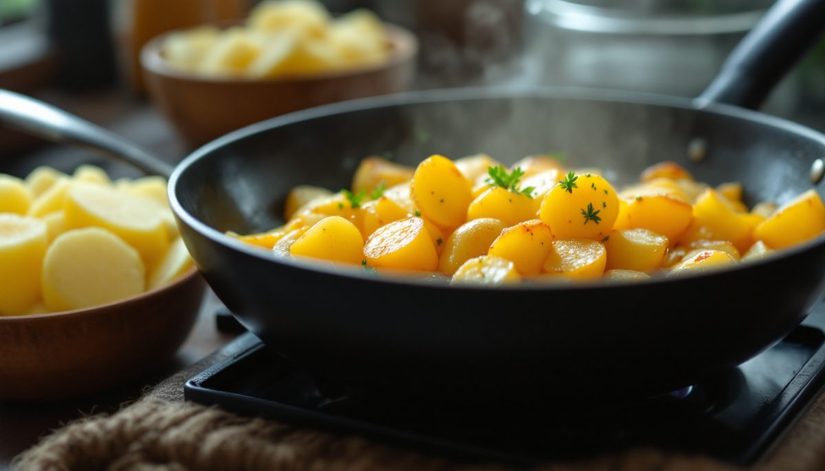 Pommes de terre sautées : le secret du trempage dans l'eau avant de les faire dorer